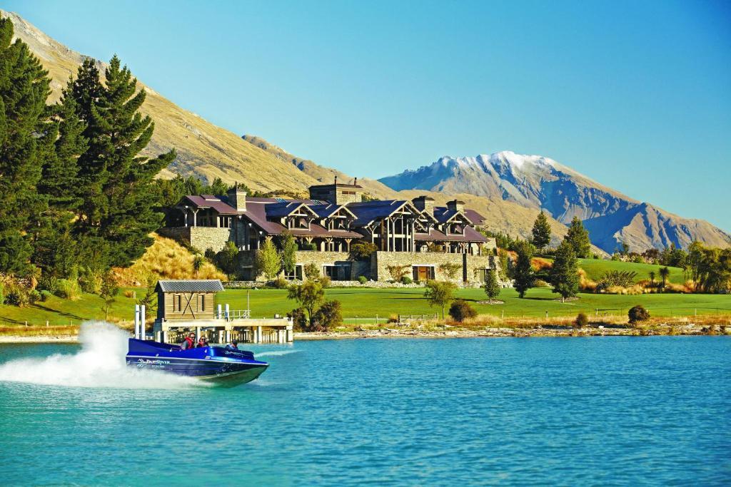 Blanket Bay Villa Glenorchy Eksteriør billede